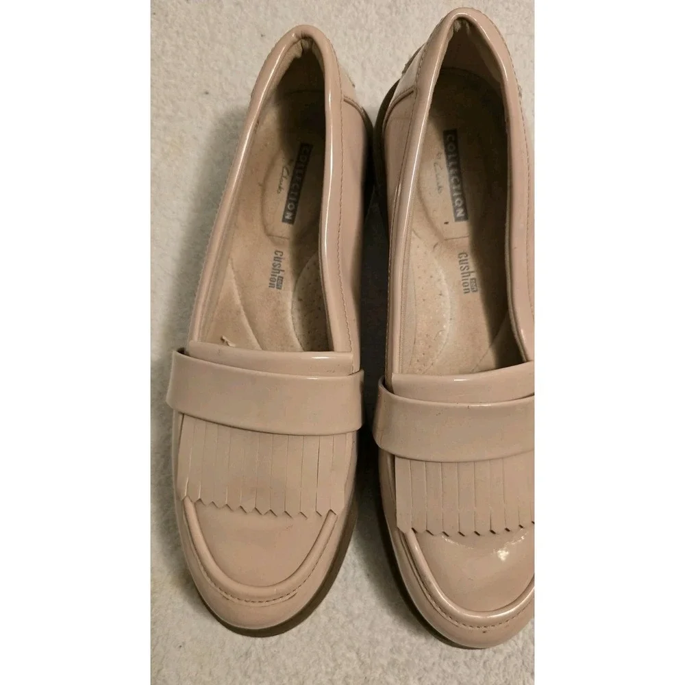 Collections by Clarks Raisie Theresa soft cushion loafer in Dusty Pink‎ size 8